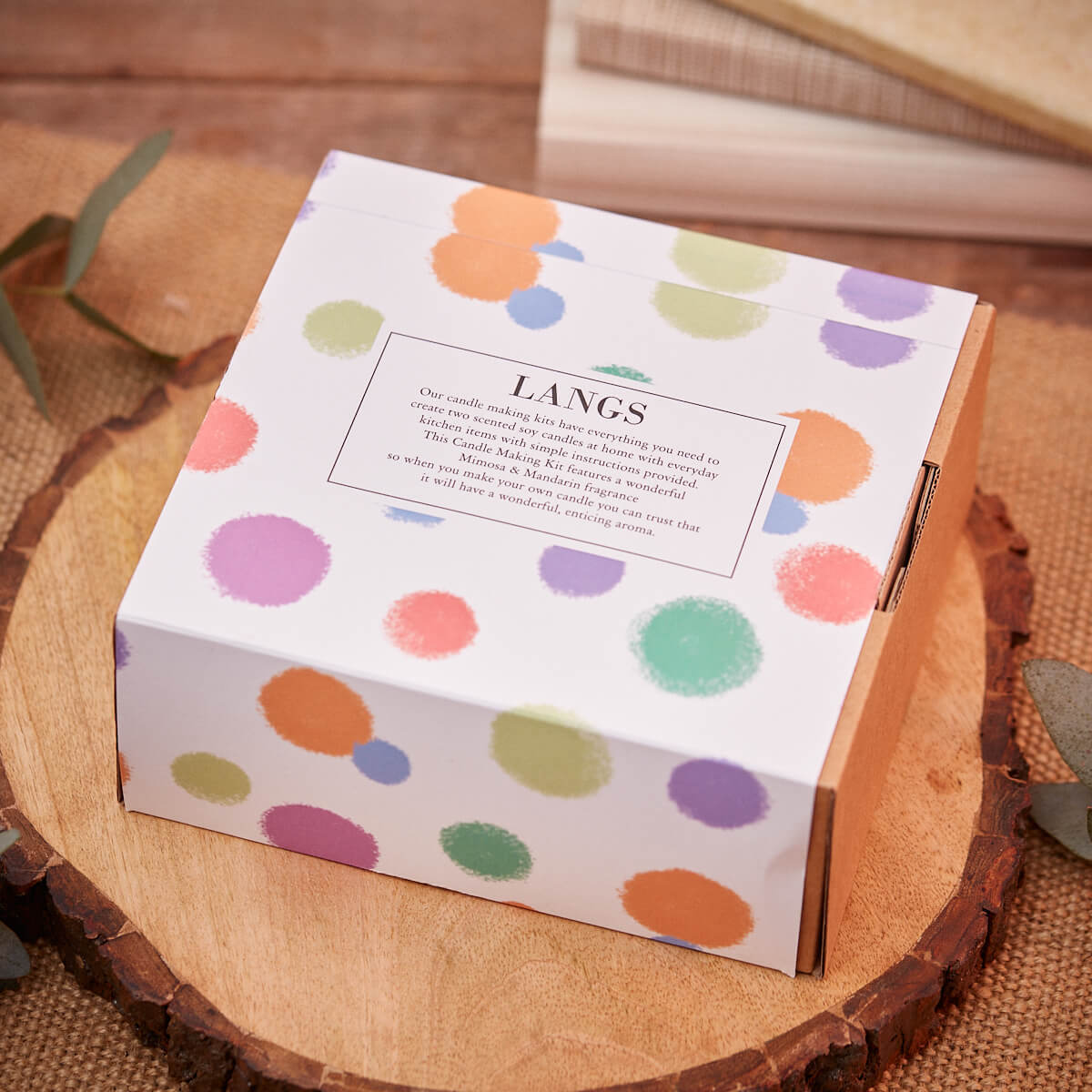 Kids Mimosa & Mandarin Soy Candle Making Kit