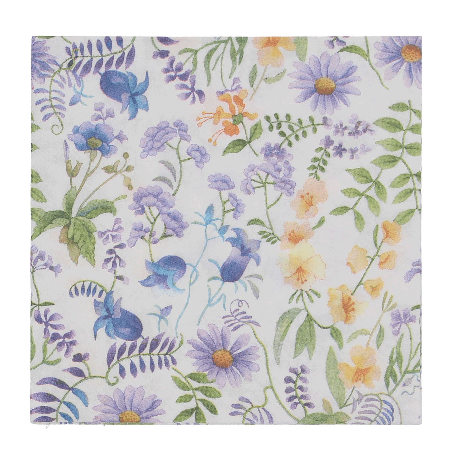 Lilac Daisy & Bluebell Napkins