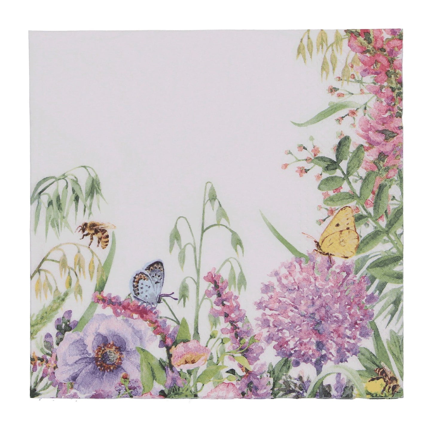 Flower Garden Border Napkins