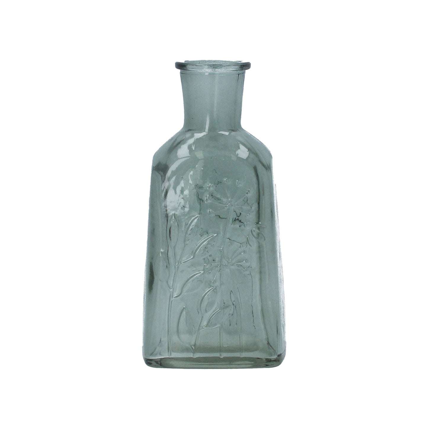 Green Glass Meadow Bottle Vase