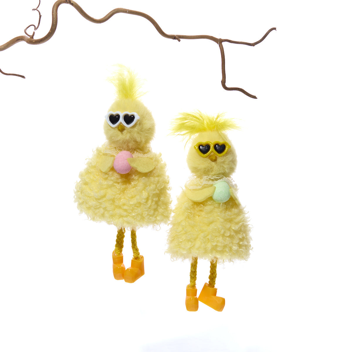 Fluffy Chick Hanger with Sunglasses