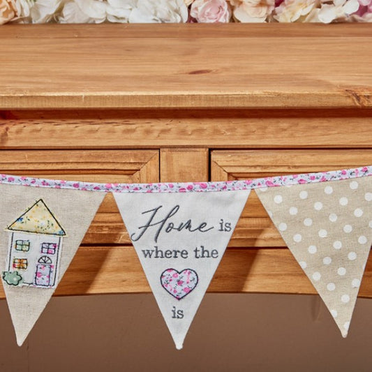 Rose Cottage Fabric Bunting