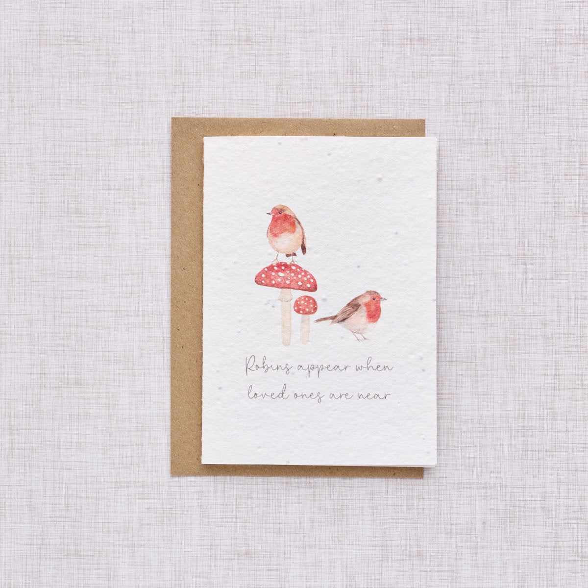 Robins Appear Seed Card