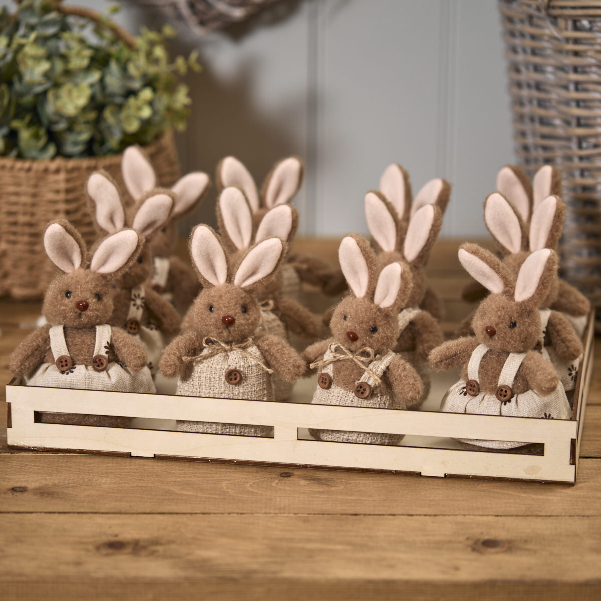 Natural Dressed Standing Bunny