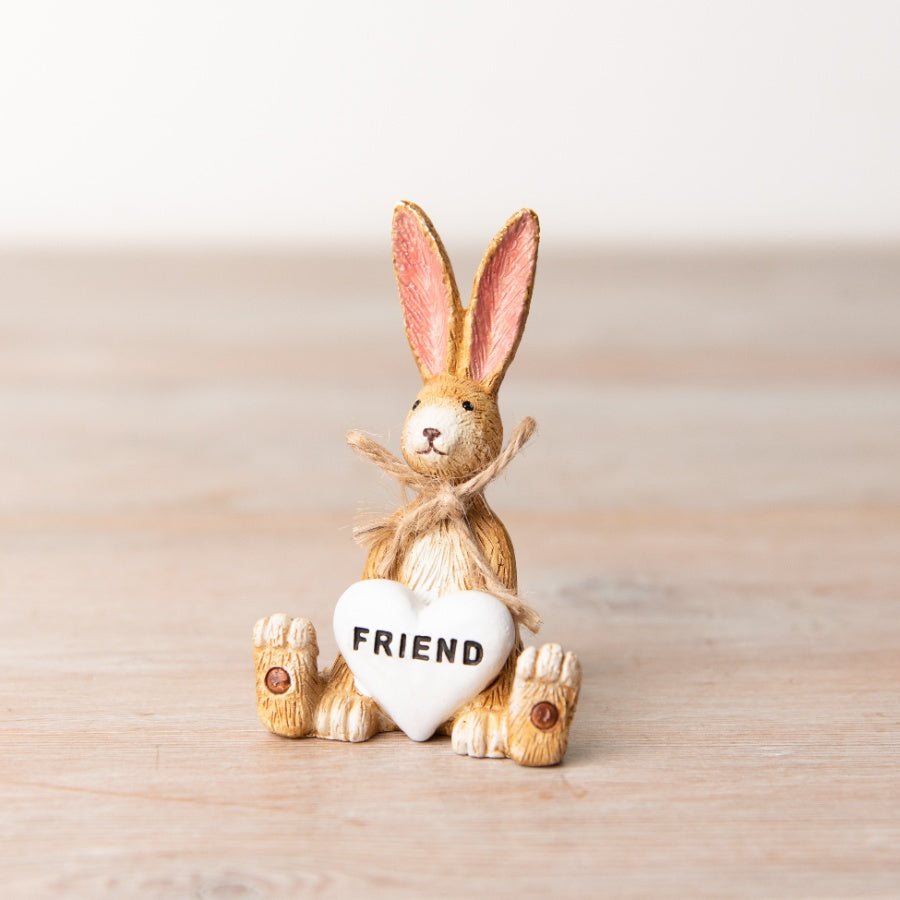 Natural Friend Rabbit Ornament