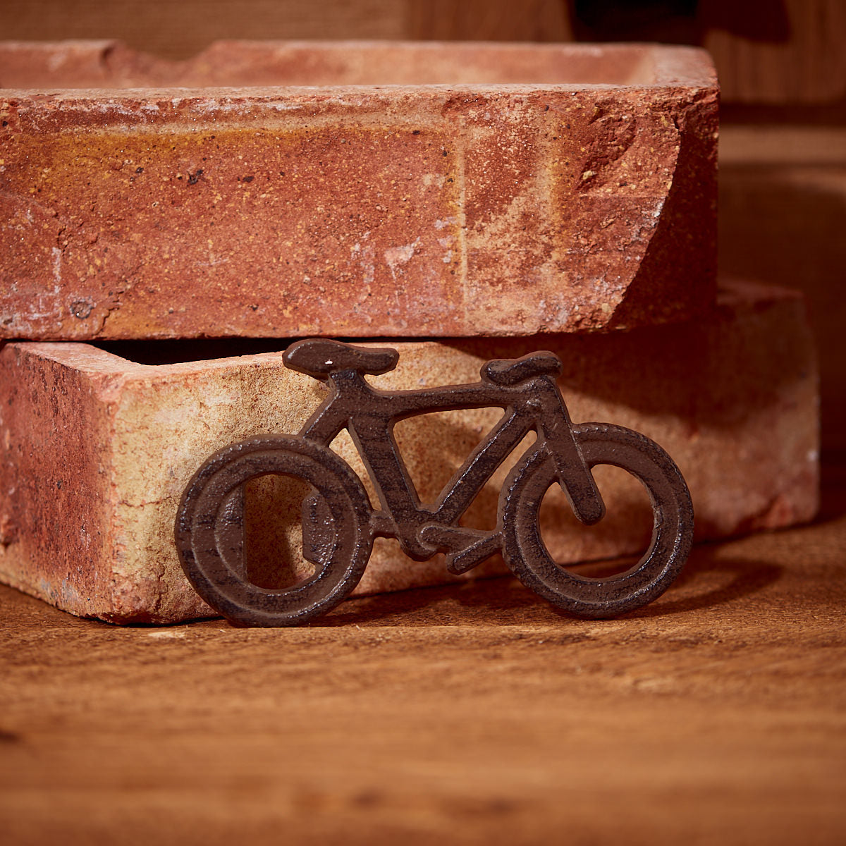 Wrought Iron Bike Bottle Opener