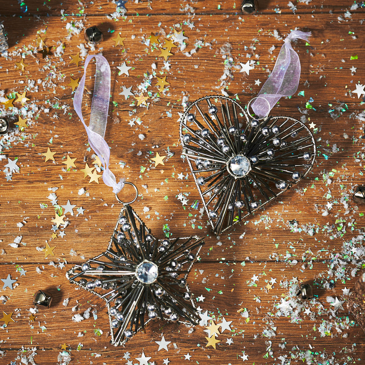 Smokey Beaded Hanger