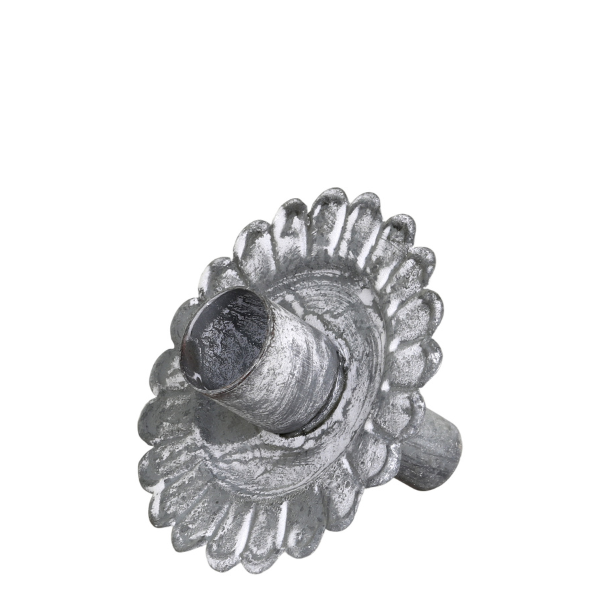 Antique Zinc Decorative Candle Holder