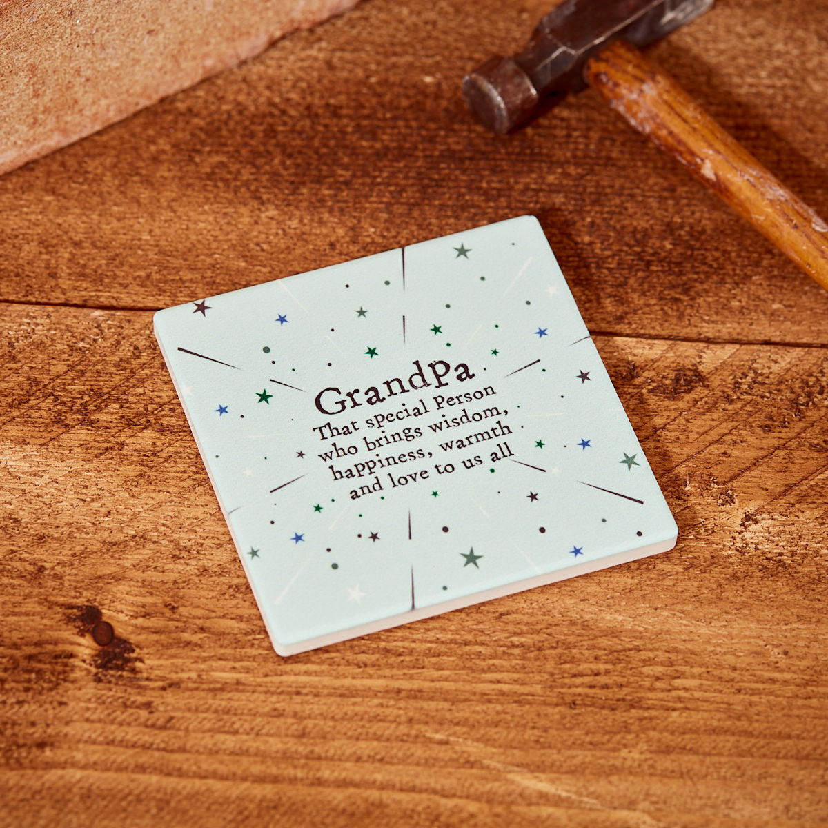Grandpa Sentiment Coaster