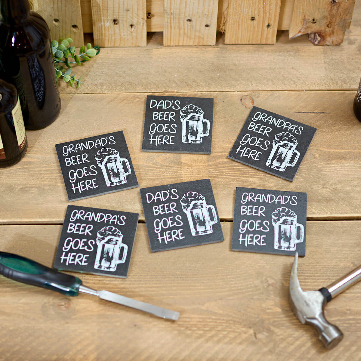 Slate Beer Coaster