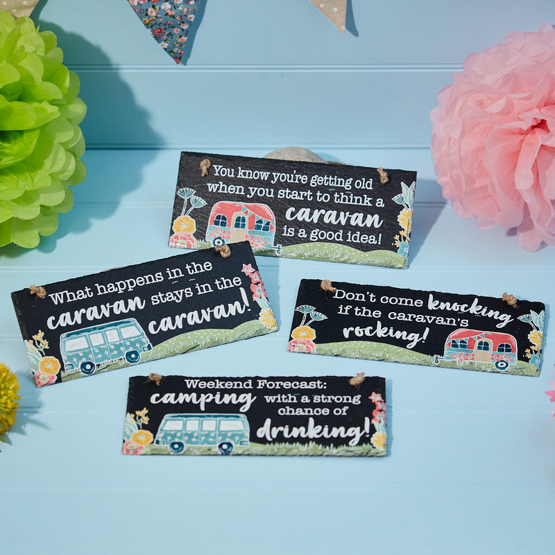 Slate Campers Plaque