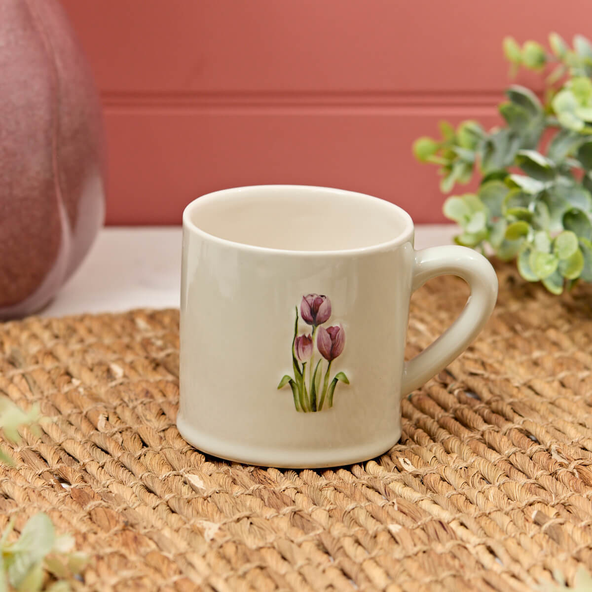 Tulip Stoneware Mug