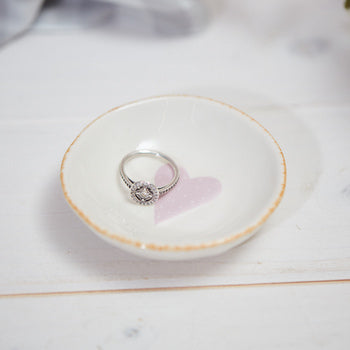 Polkadot Heart Trinket Dish