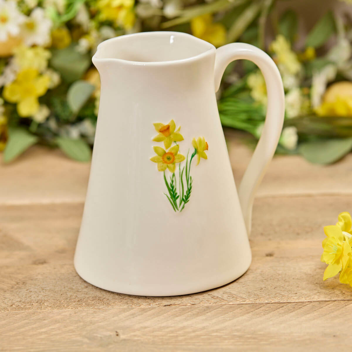Daffodil Stoneware Jug