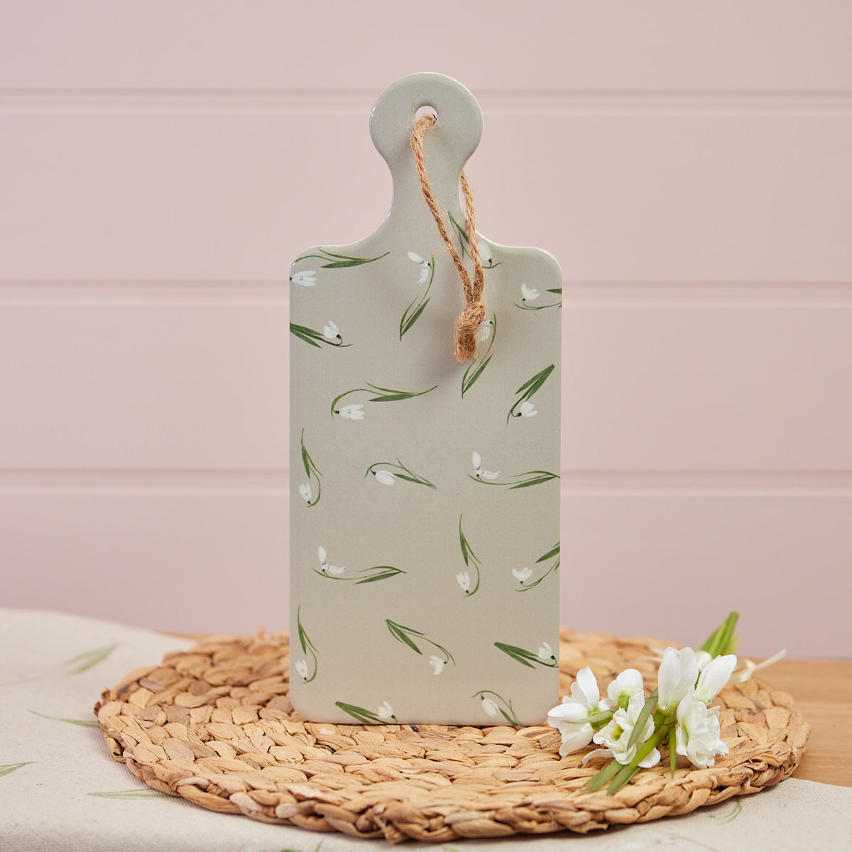 Ceramic Floral Trivet