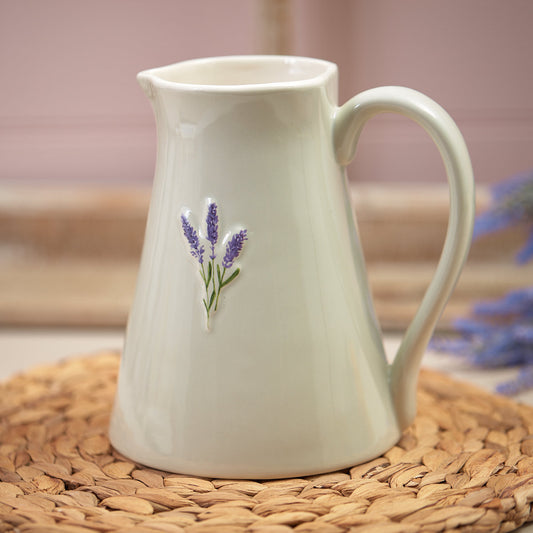 Lavender Stoneware Jug