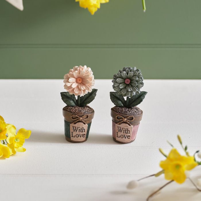 Meadow Fields With Love Plant Pot Ornament