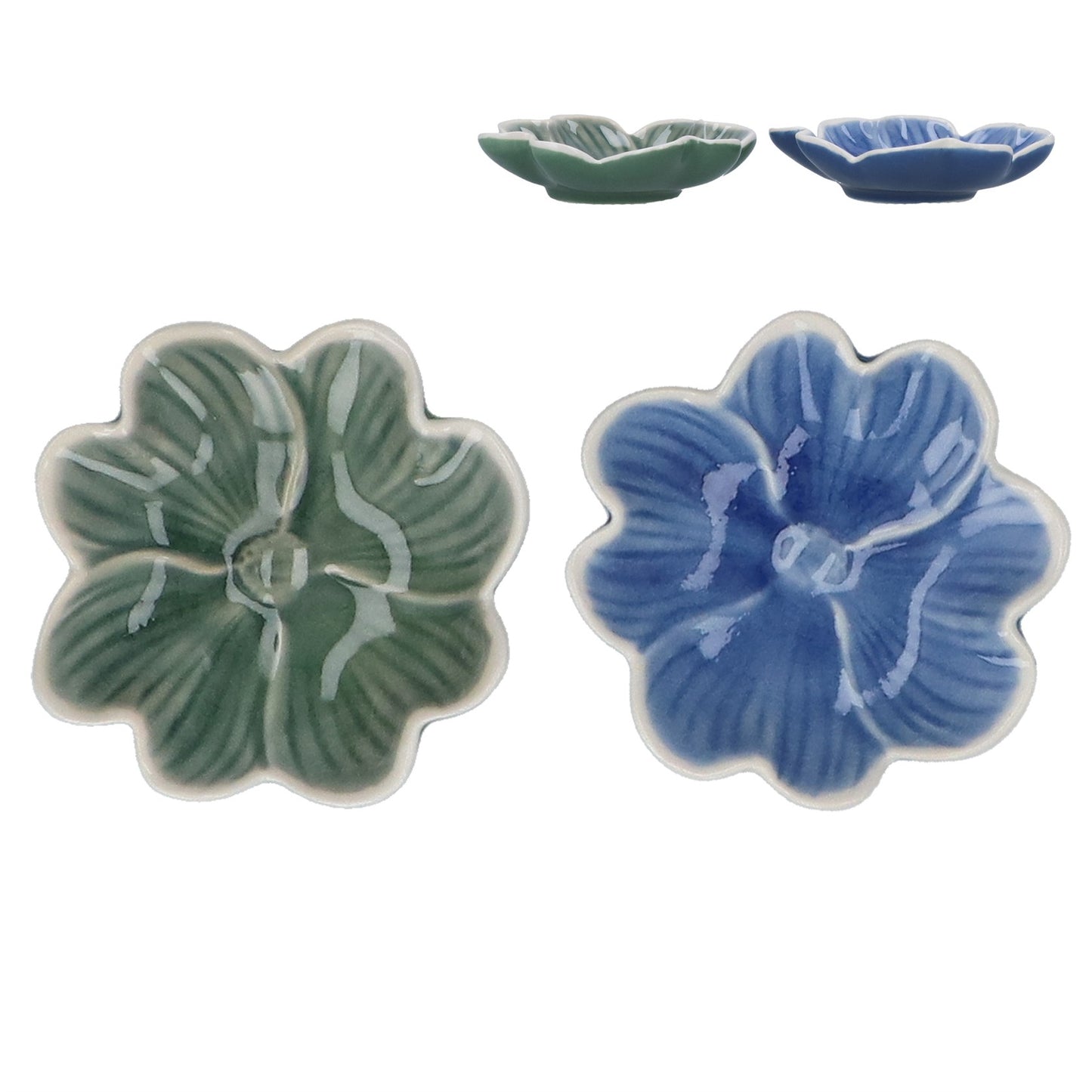 Stoneware Flower Mini Dish