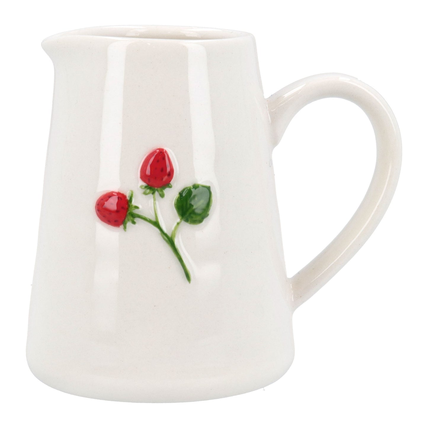 Strawberry Stoneware Mini Jug