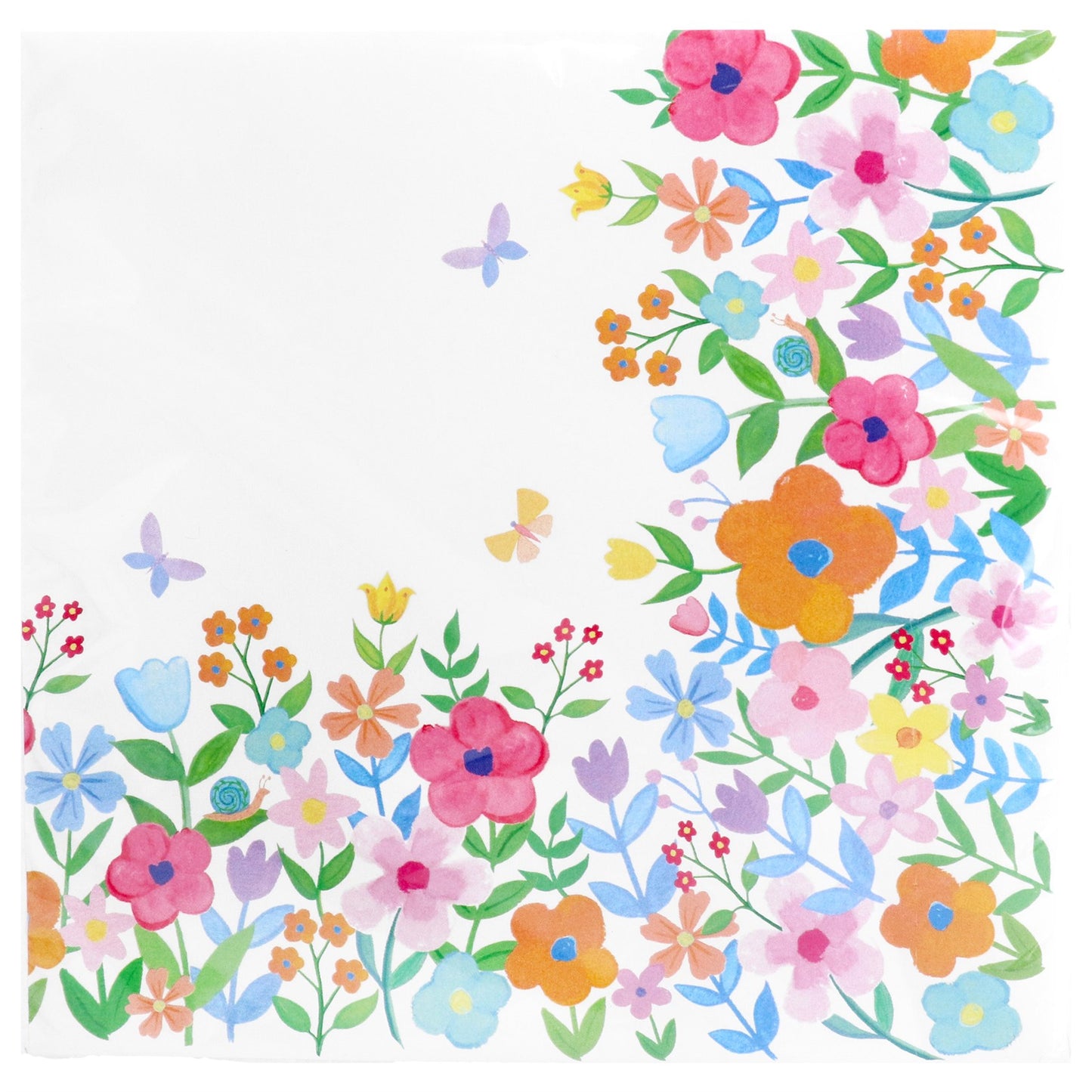 Pastel Flowers Napkins