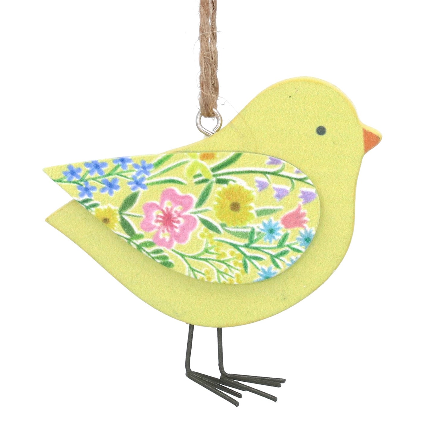 Pastel Meadow Wooden Chick