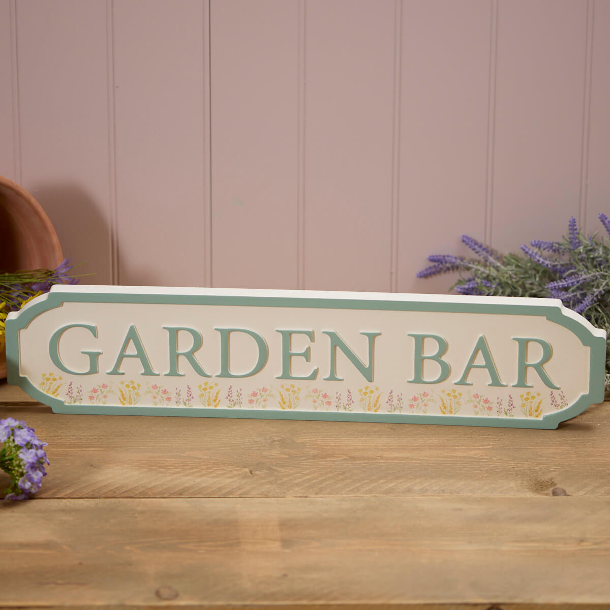 Cottage Garden Bar Sign
