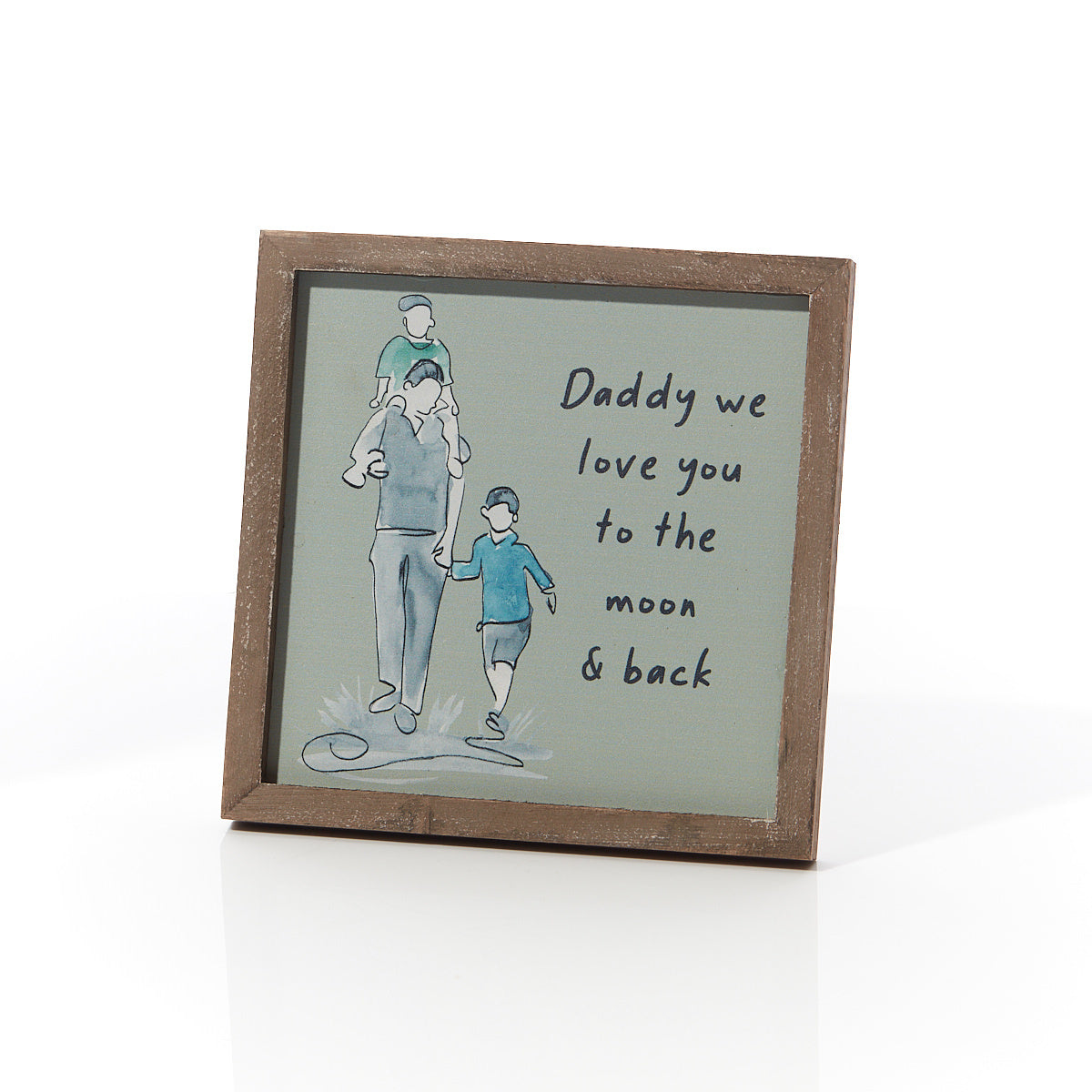 Daddy My Hero Wooden Easel