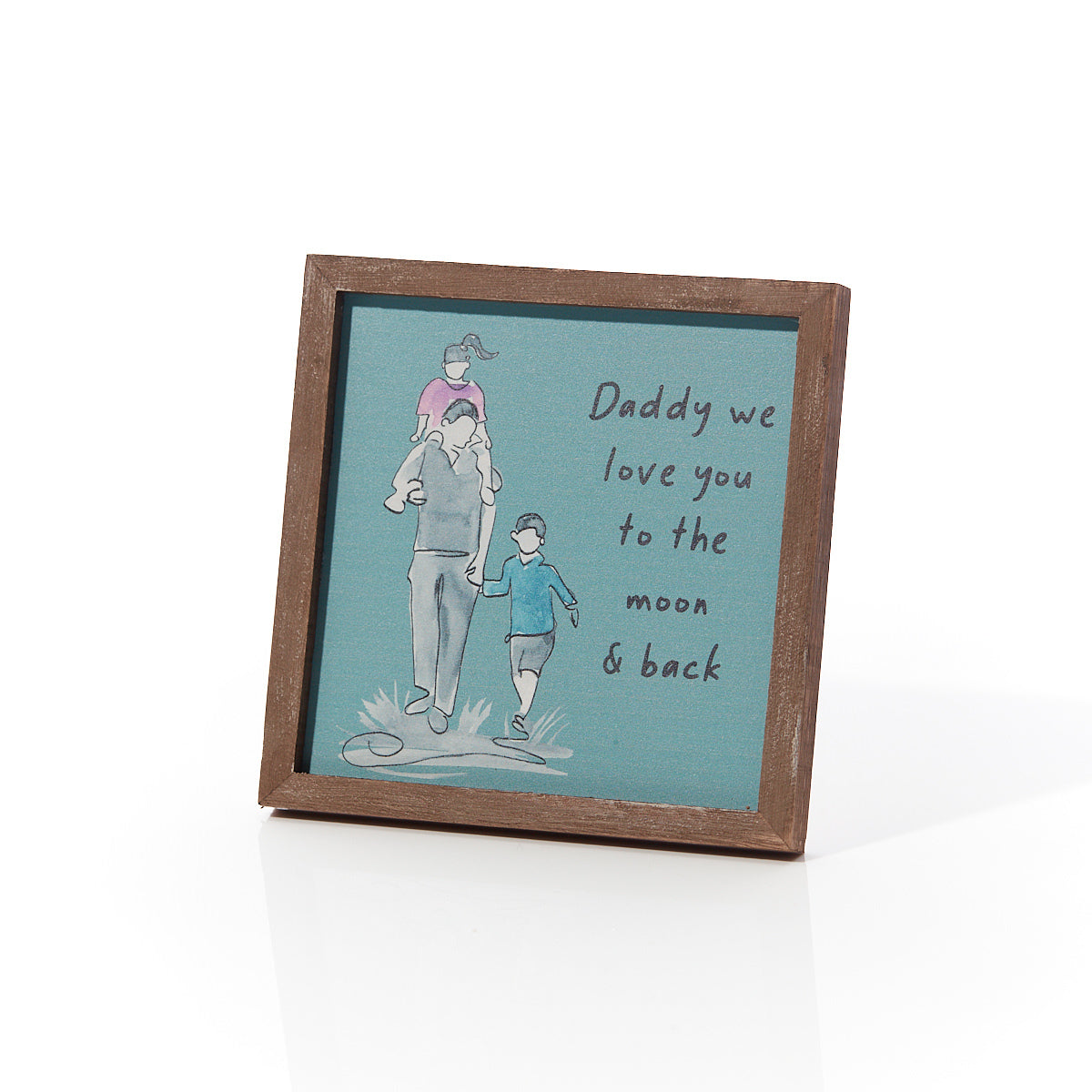 Daddy My Hero Wooden Easel