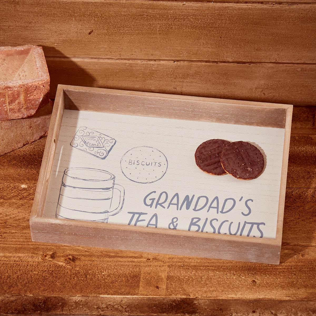 Grandad's Tea & Biscuits Tray