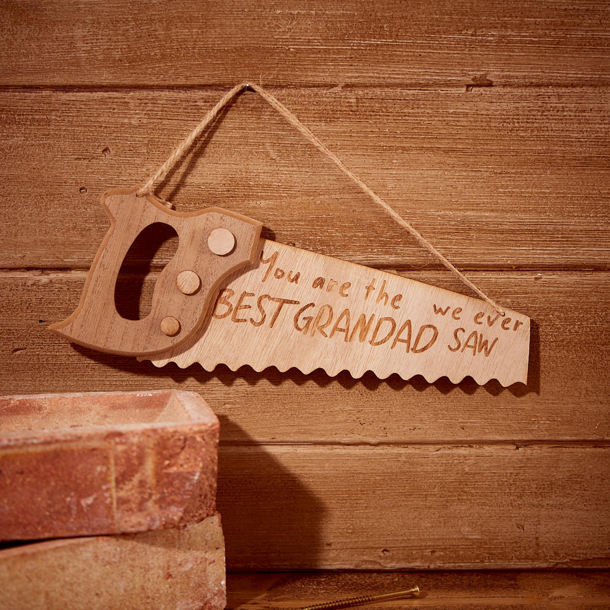 Best Grandad Saw Plaque