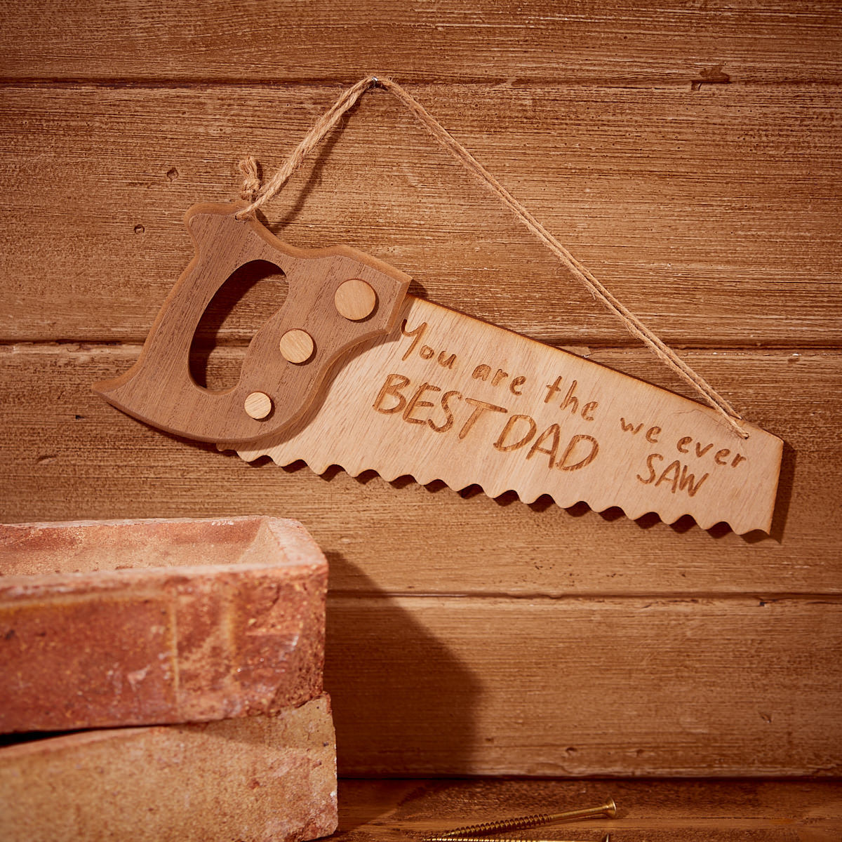 Best Dad Saw Plaque