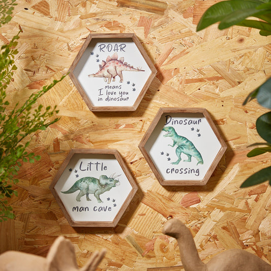 Dinosaur Wall Plaque
