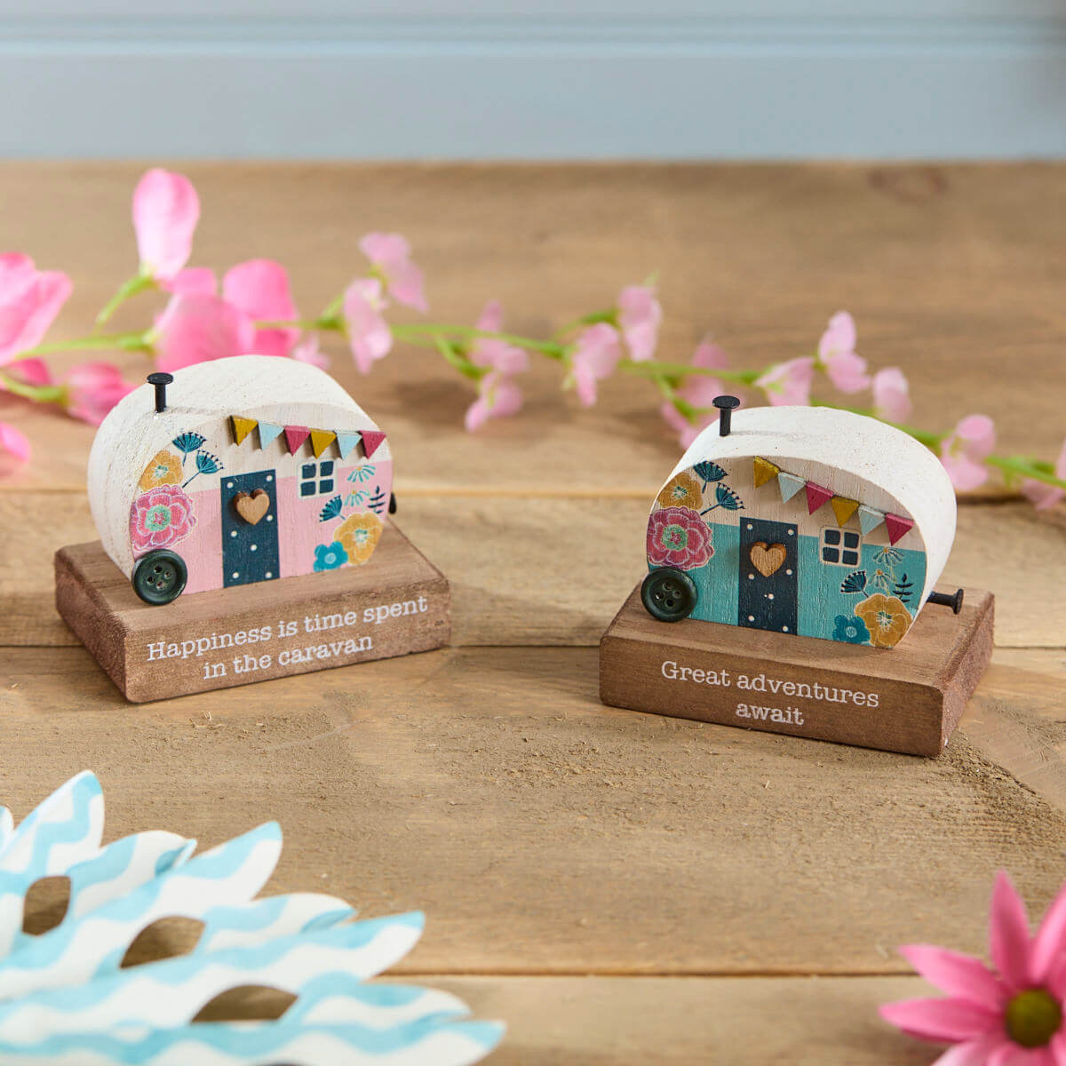 Adventure Caravan Wooden Block