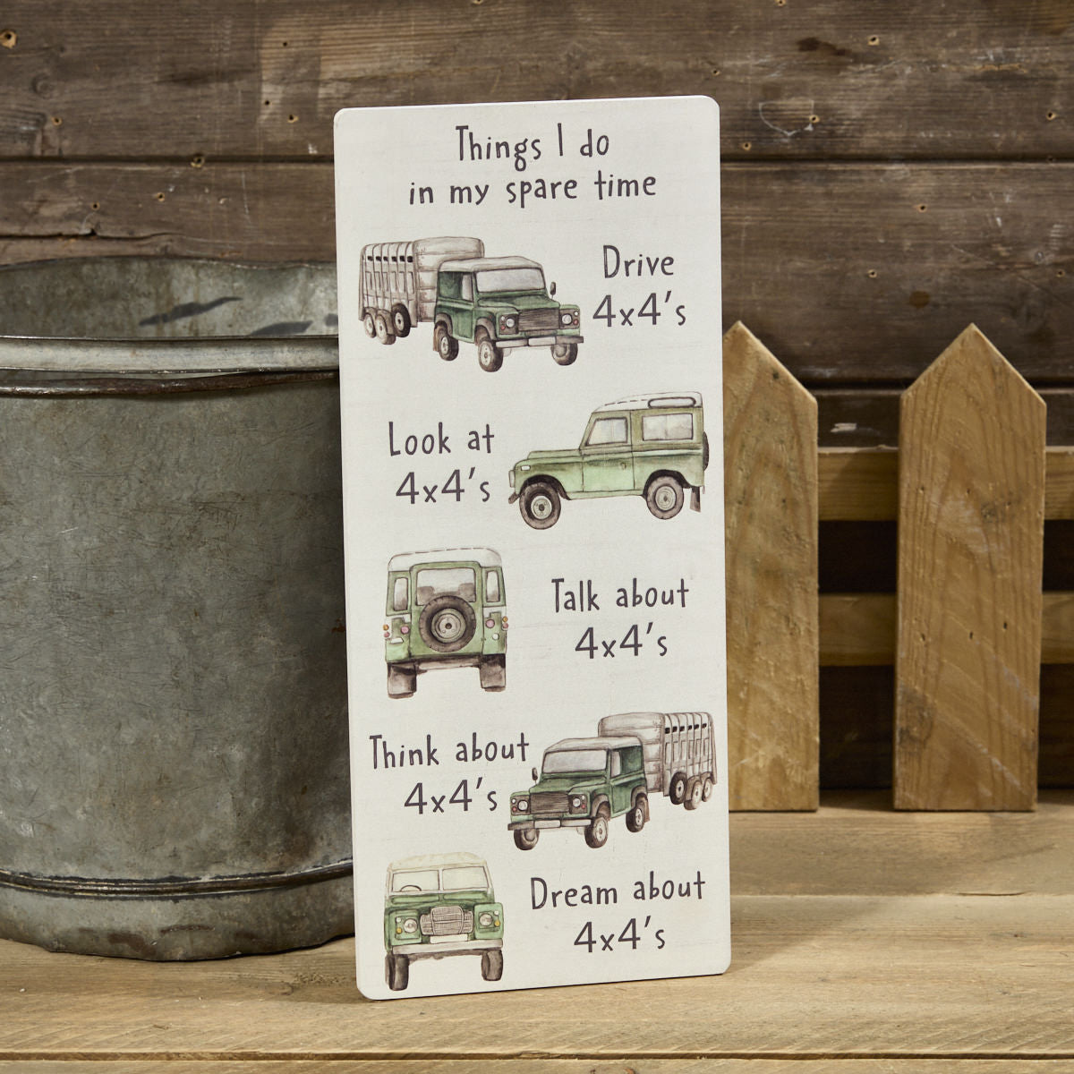 Landy Wooden Plaque