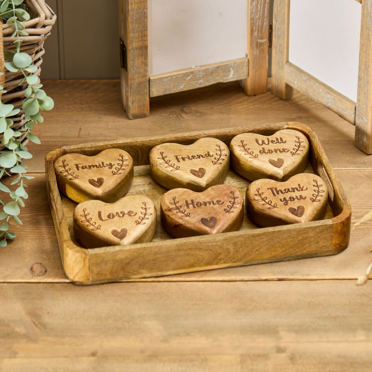 Chunky Keepsake Carved Heart