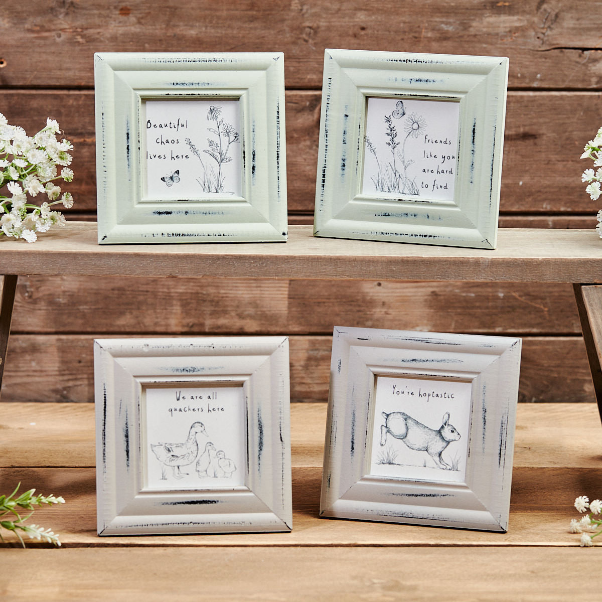 Sketchy Illustrated Easel Plaque