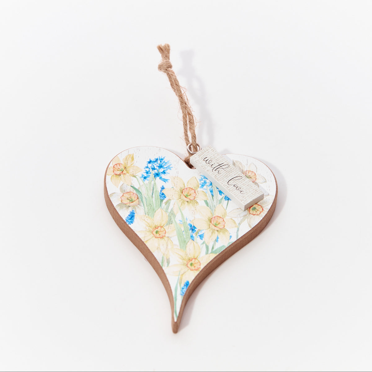 Spring Floral Heart Hanger