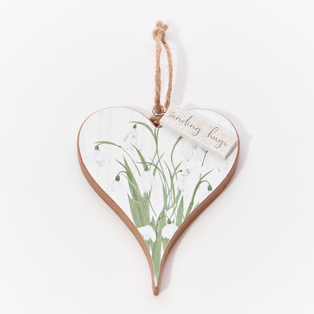 Spring Floral Heart Hanger