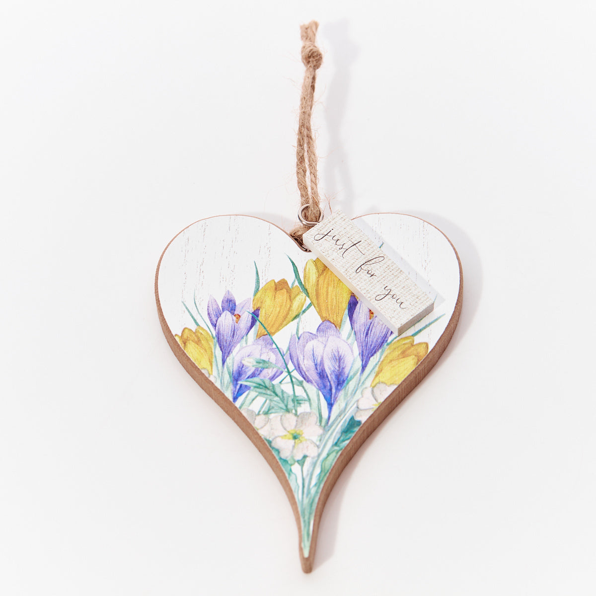 Spring Floral Heart Hanger