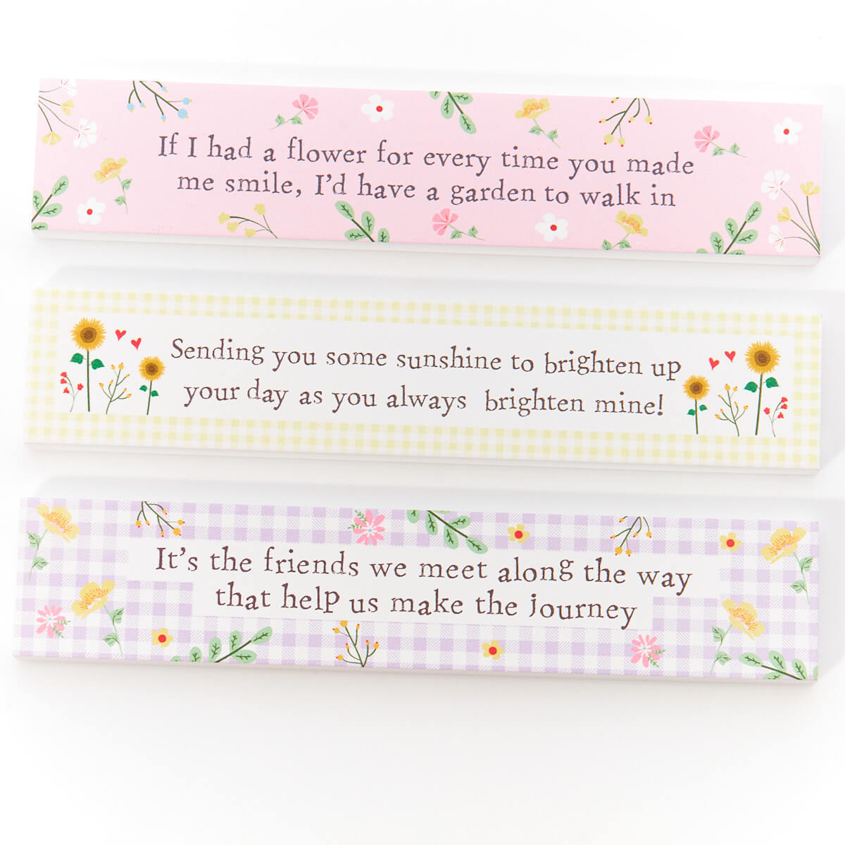 Spring Floral Tabletop Block