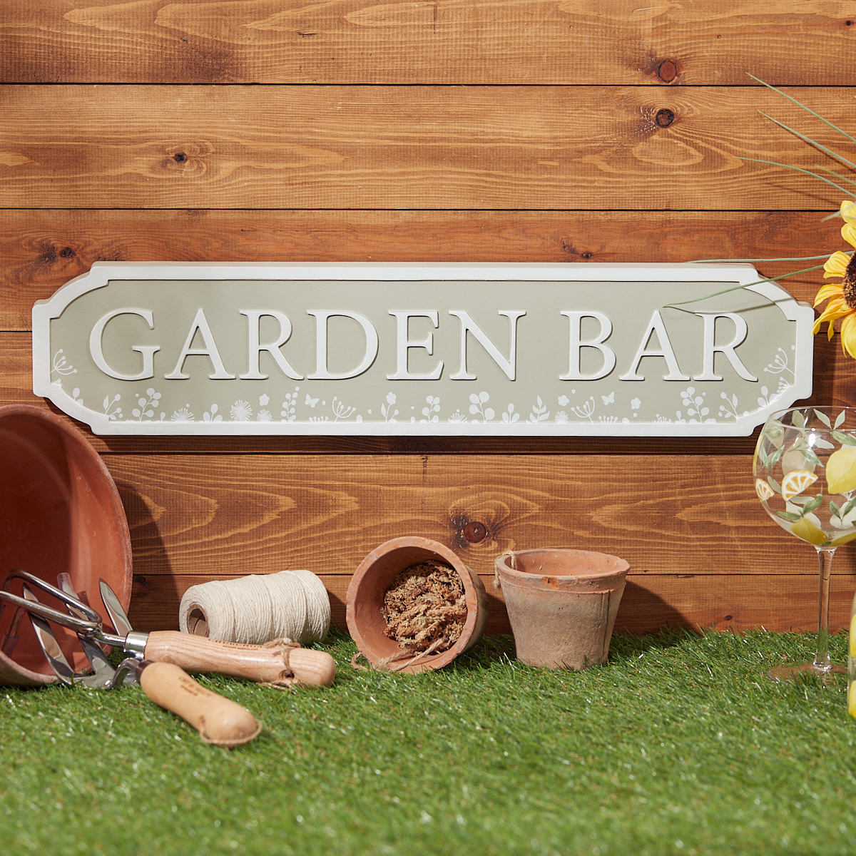 Sage Garden Bar Sign