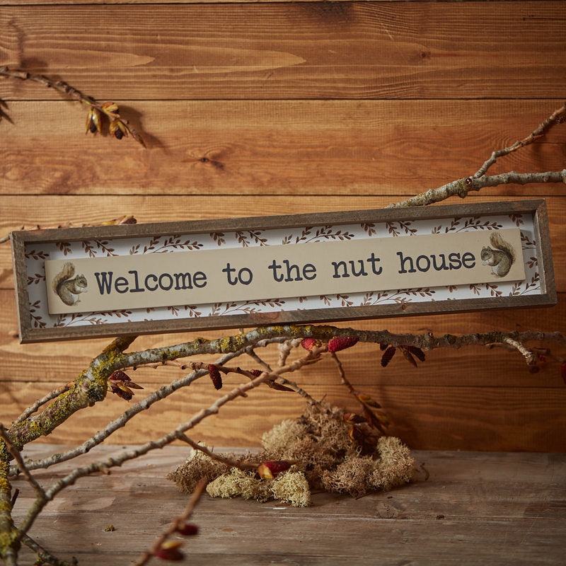 Squirrel Framed 3D Plaque