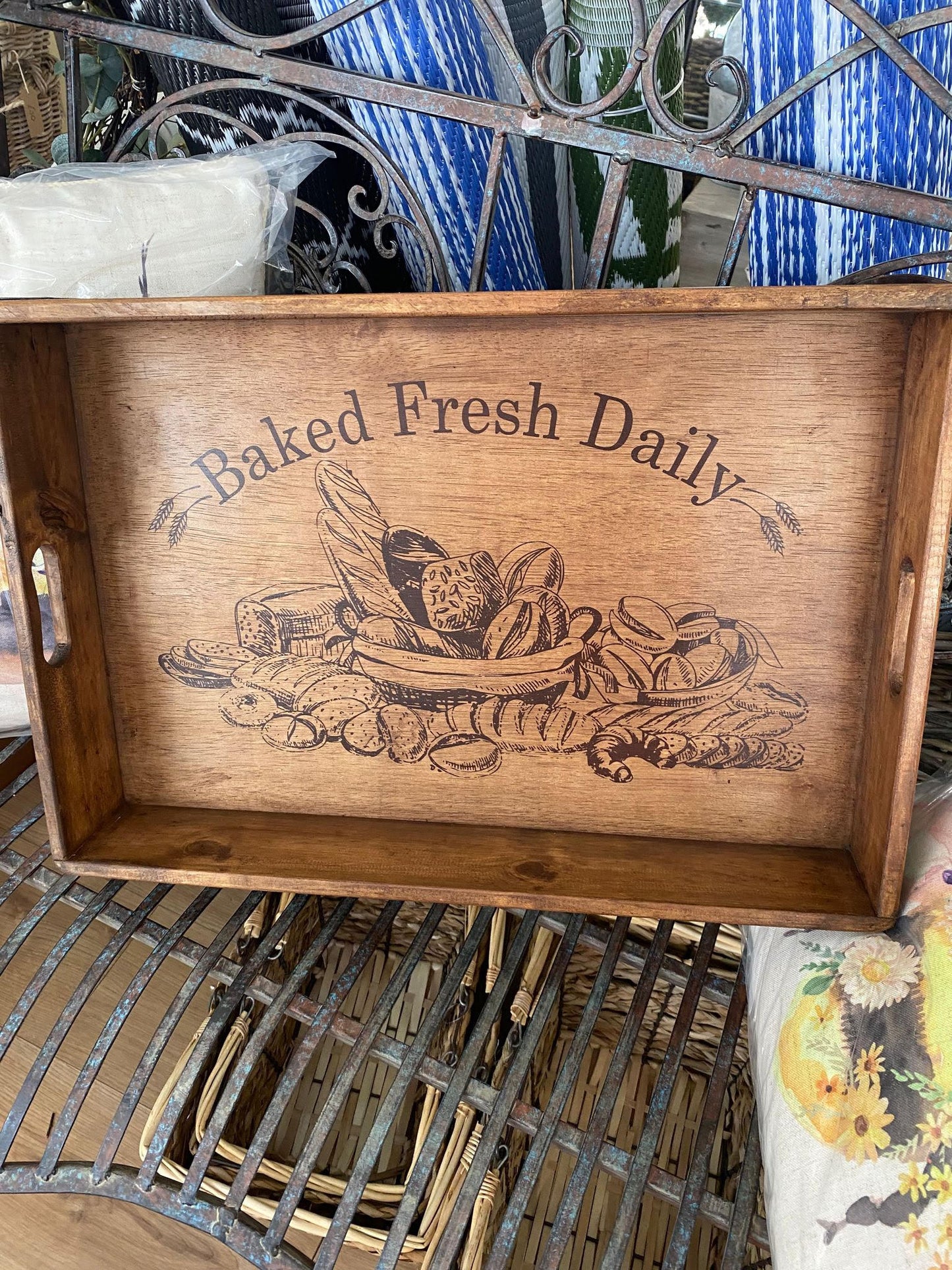Baked Bread Tray