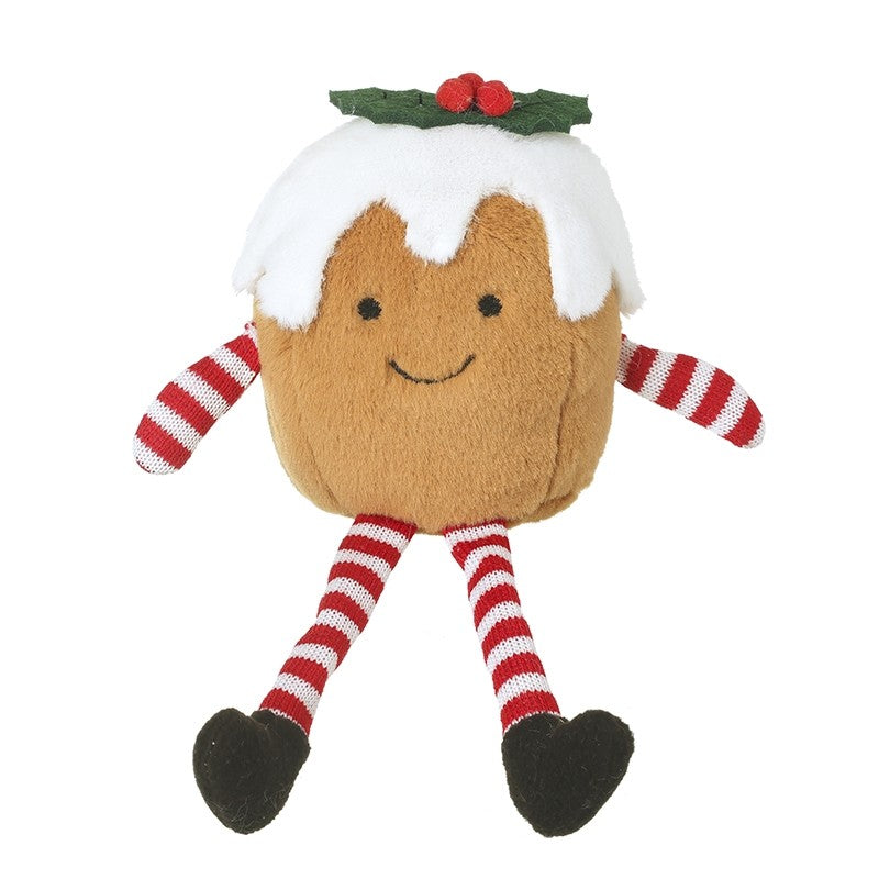Plush Pudding with Happy Face