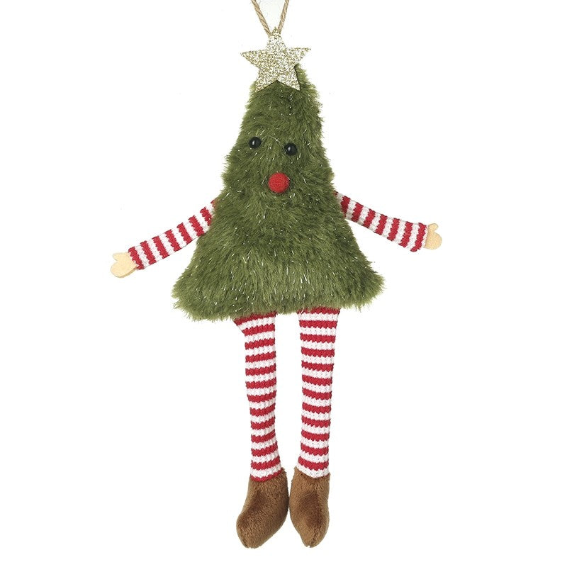 Plush Tree with Happy Face Hanger