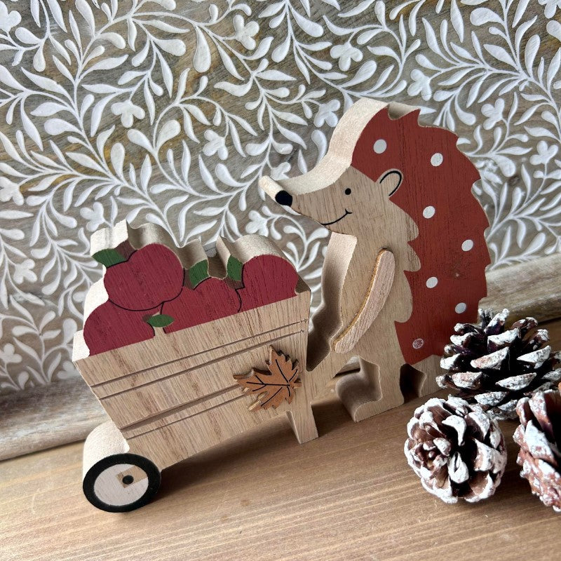 Wooden Autumnal Characters