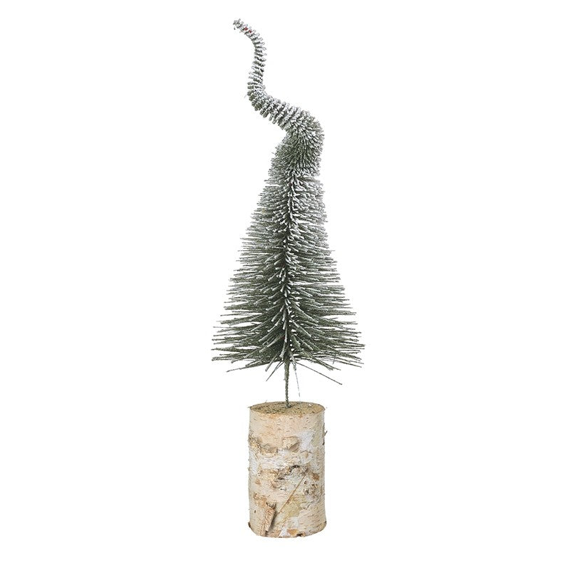 Medium Brush Tree with Wooden Base