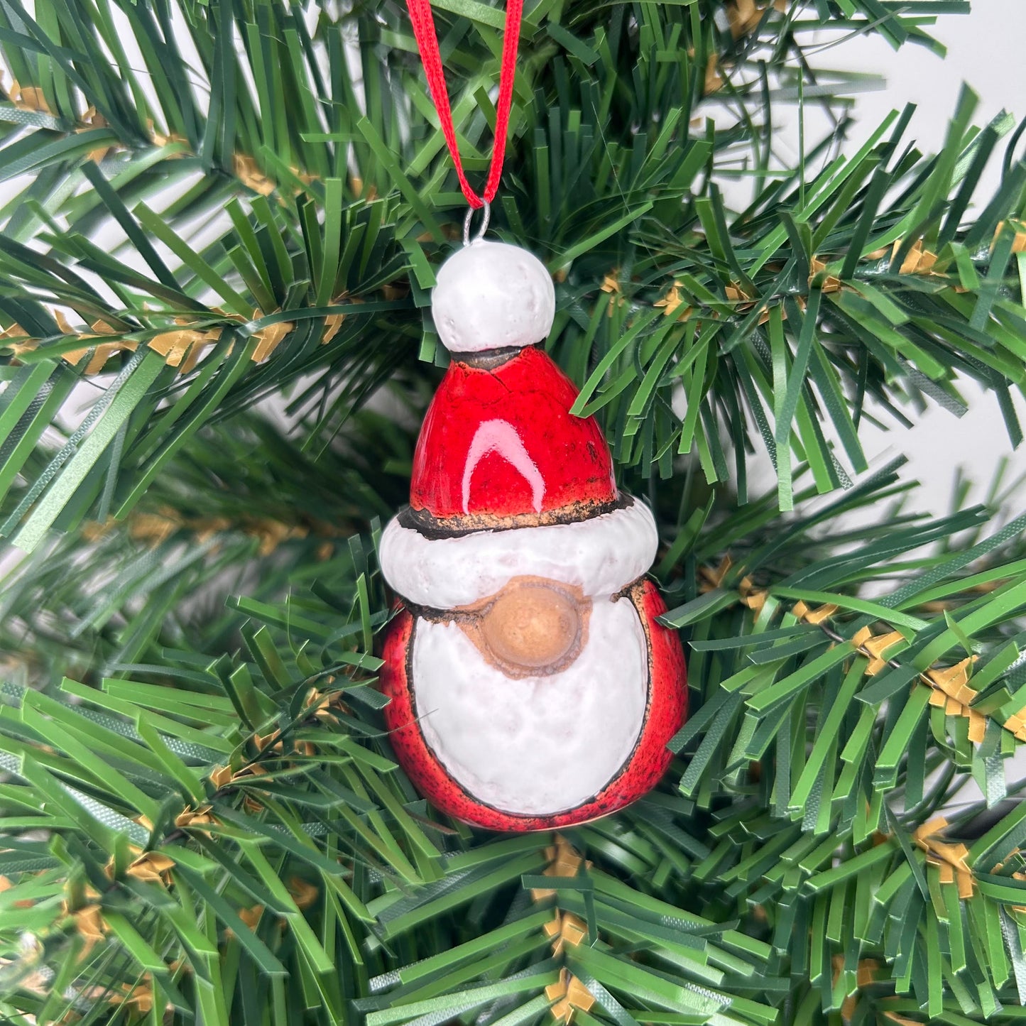 Ceramic Santa Hanger