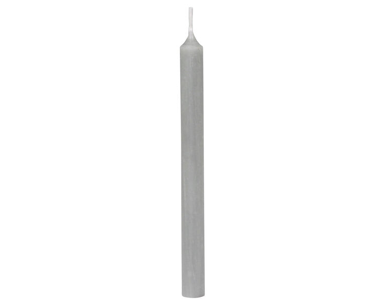 Grey Taper Candles