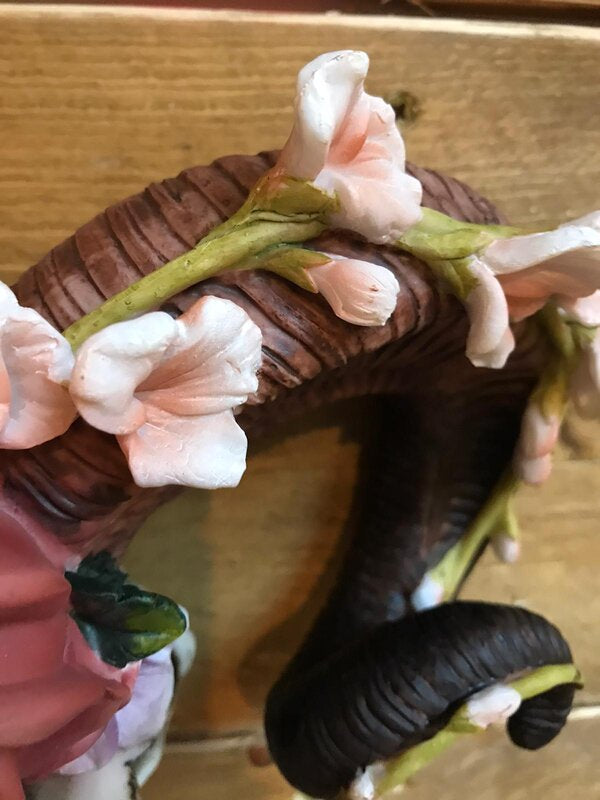 Floral Skull Wall Decoration